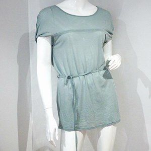 81 HOURS Sultry ALOE Top BELT Wast PALE GREEN Top